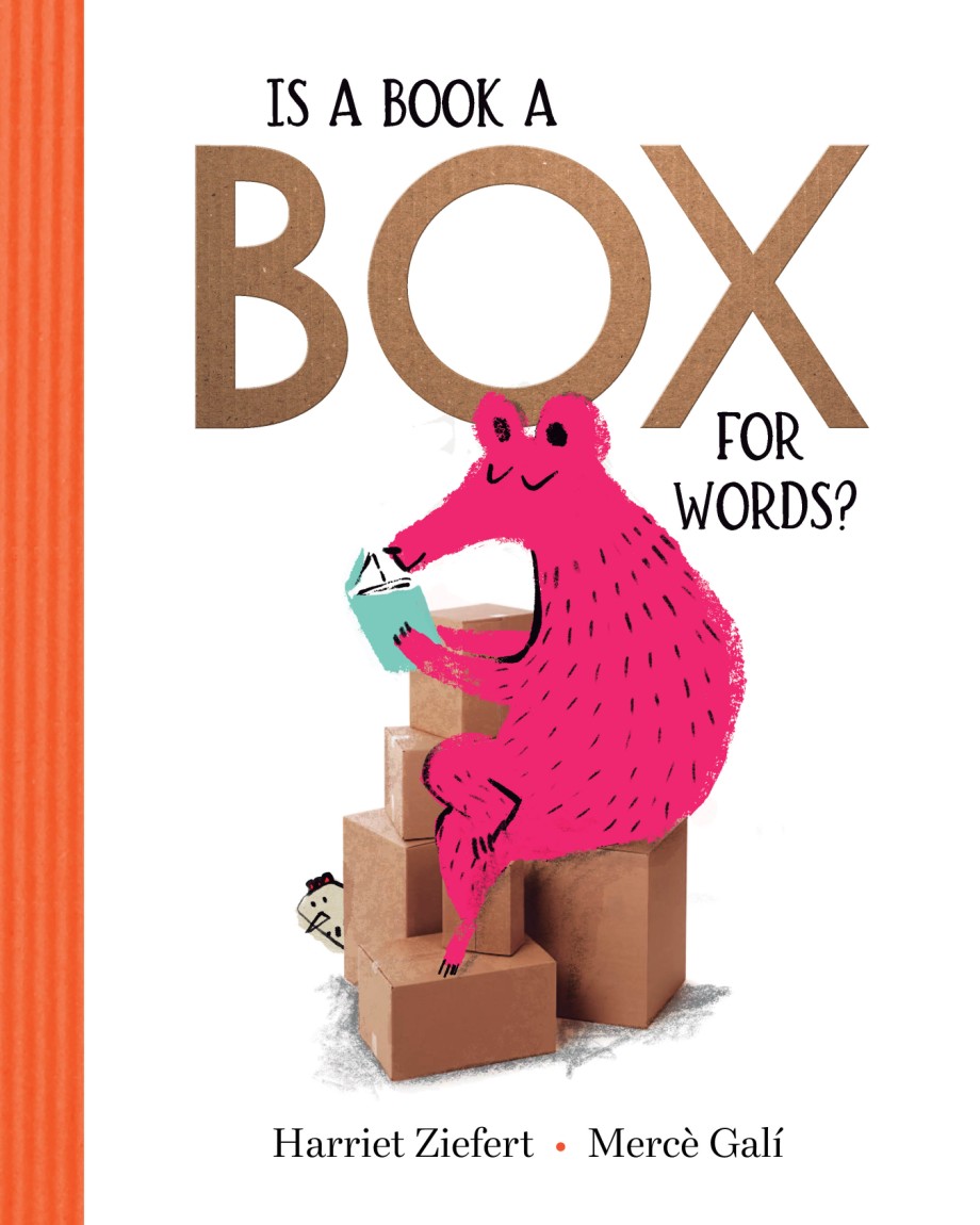 Cover for Is a Book a Box for Words?
