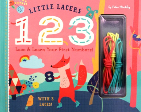 Cover image for Little Lacers: 123 Lace & Learn Your First Numbers!