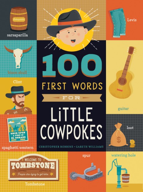 Cover image for 100 First Words for Little Cowpokes 