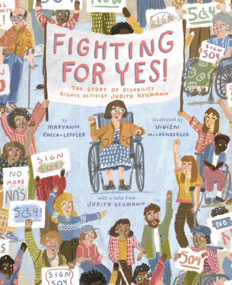Cover image for Fighting for YES! The Story of Disability Rights Activist Judith Heumann