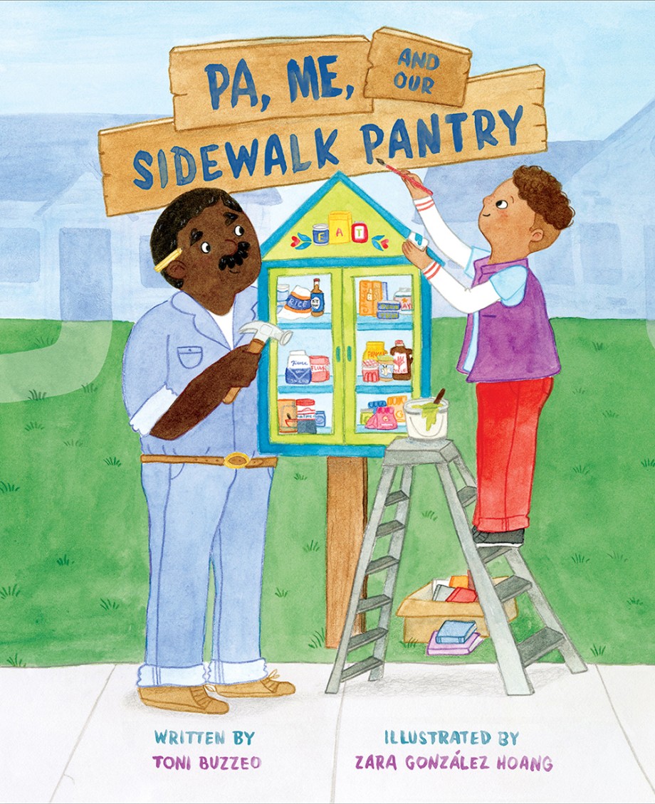 Pa, Me, and Our Sidewalk Pantry 