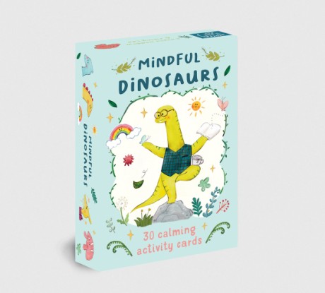 Cover image for Mindful Dinosaurs 30 Calming Activity Cards