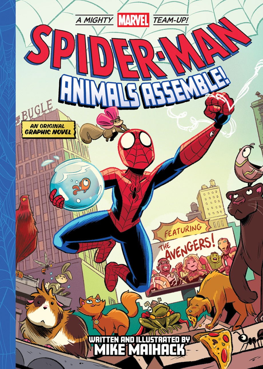 Cover for Spider-Man: Animals Assemble! (A Mighty Marvel Team-Up) An Original Graphic Novel
