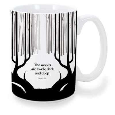 Robert Frost "Woods" Mug