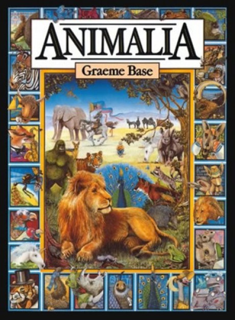 Cover image for Animalia Midi A Picture Book