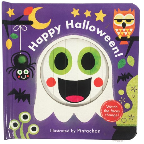 Cover image for Happy Halloween! (A Changing Faces Book) A Board Book