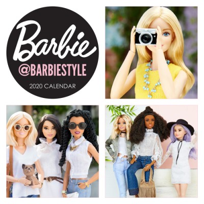 Barbie @barbiestyle 2020 Wall Calendar