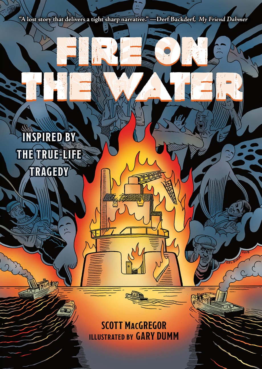 Cover for Fire on the Water