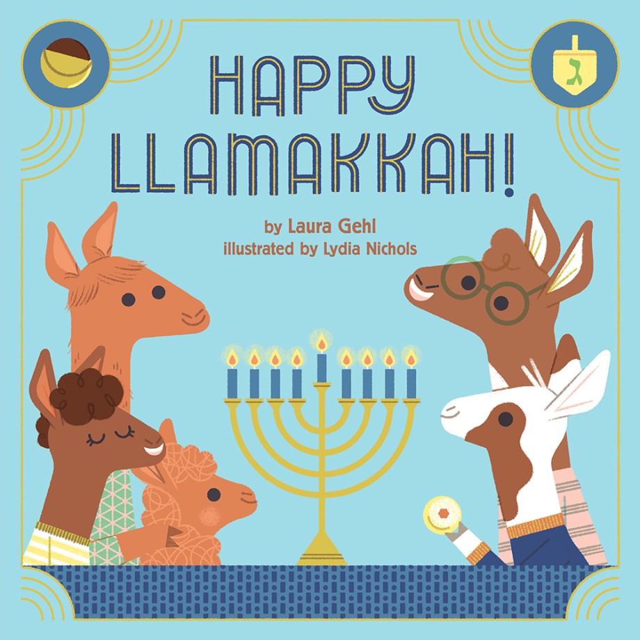 Cover for Happy Llamakkah! A Hanukkah Story
