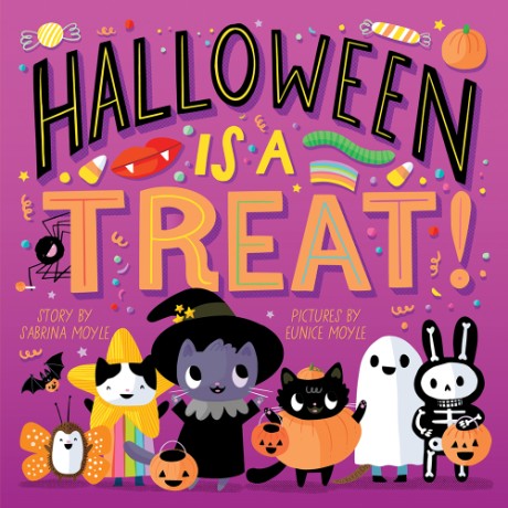 Cover image for Halloween Is a Treat! (A Hello!Lucky Book) A Board Book