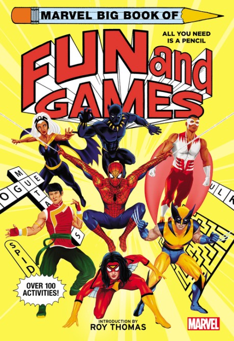 Cover image for Marvel Big Book of Fun and Games 