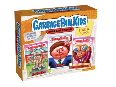 Cover image for Garbage Pail Kids: Stuck in School 2024 Day-to-Day Calendar 