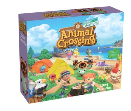 Cover image for Animal Crossing: New Horizons 2024 Day-to-Day Calendar 