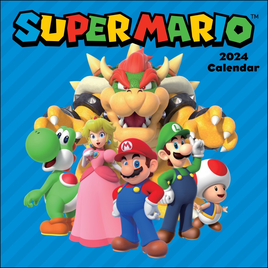 Super Mario 2024 Wall Calendar (Wall) ABRAMS