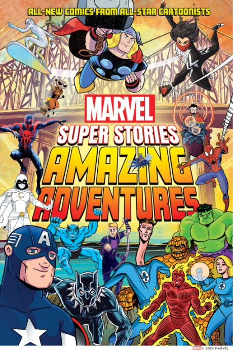 Cover image for Amazing Adventures (Marvel Super Stories Book #2) 
