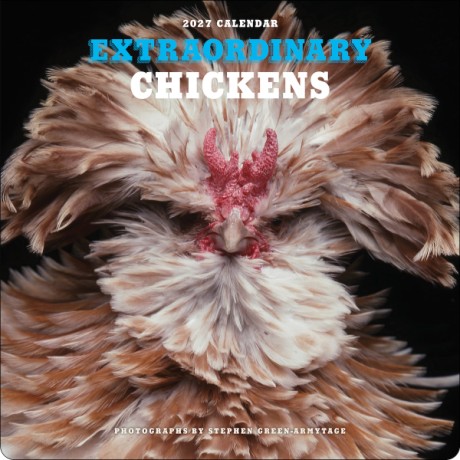 Cover image for Extraordinary Chickens 2027 Wall Calendar