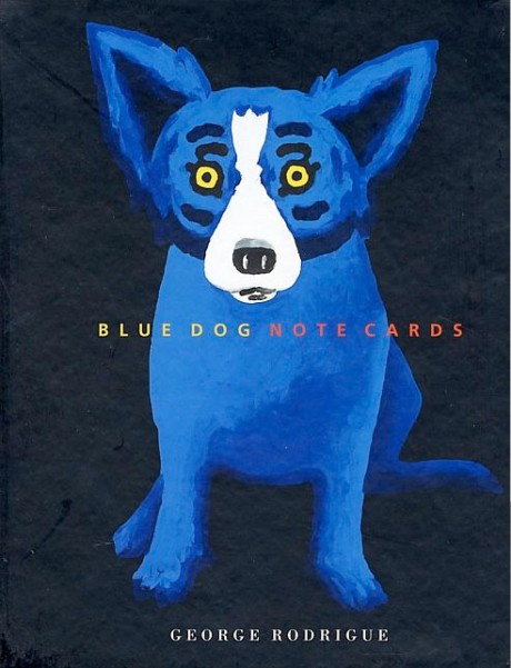 Cover image for Blue Dog - Note Cards 