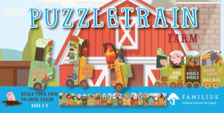 Cover image for Farm Animals 26-Piece Puzzle 