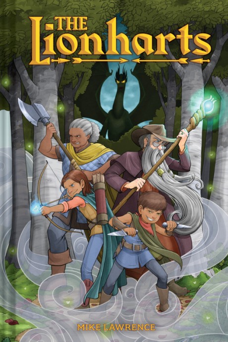 Cover image for Lionharts A Graphic Novel