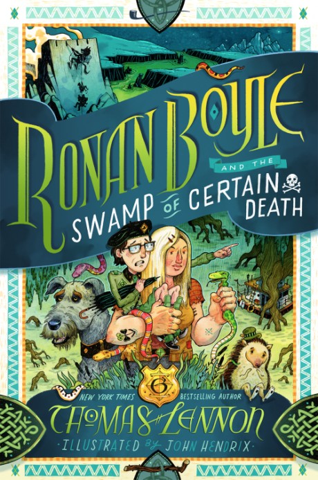 Cover image for Ronan Boyle and the Swamp of Certain Death (Ronan Boyle #2) 