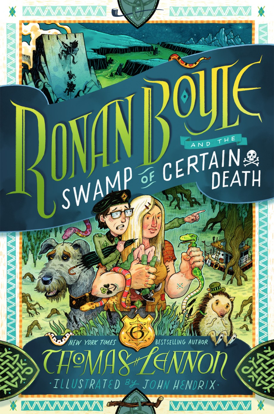 Ronan Boyle and the Swamp of Certain Death (Ronan Boyle #2) 