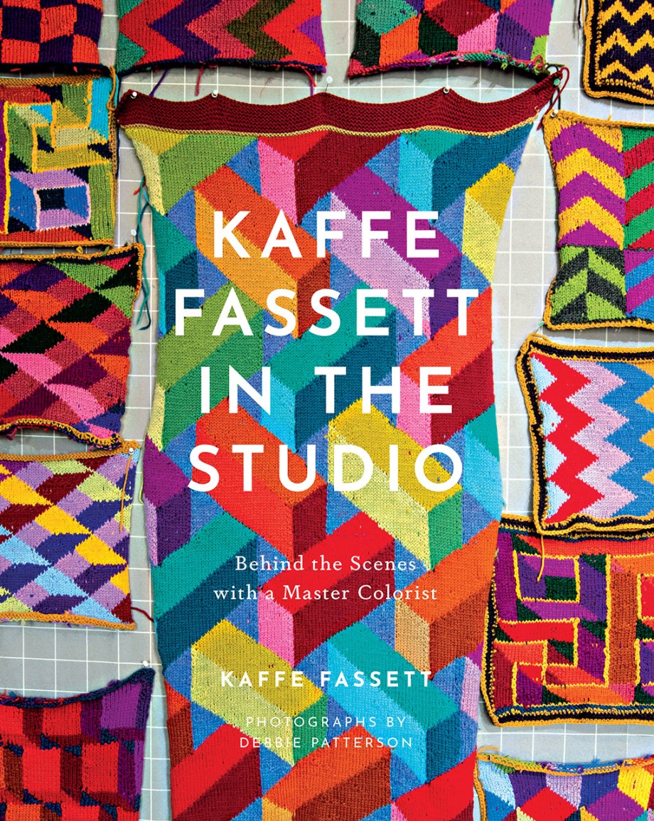 Kaffe Fassett in the Studio Behind the Scenes with a Master Colorist