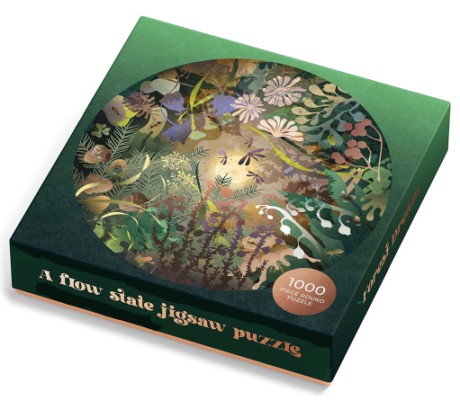 Forest Dream A Flow State Circular Jigsaw Puzzle
