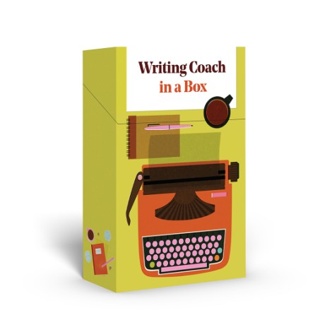 Cover image for Writing Coach in a Box Proven Techniques to Improve Your Writing - Novel, Memoir,  or Screenplay
