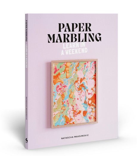 Cover image for Paper Marbling Learn in a Weekend
