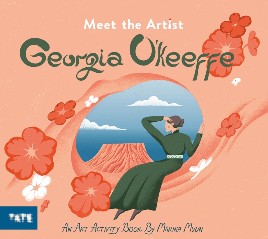 Cover for Meet the Artist: Georgia O'Keeffe An Art Activity Book