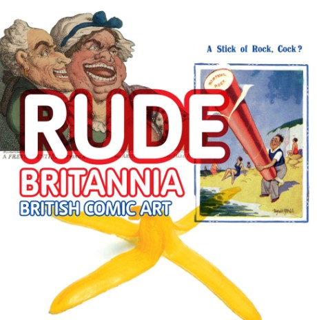 Cover image for Rude Britannia From Hogarth to Now