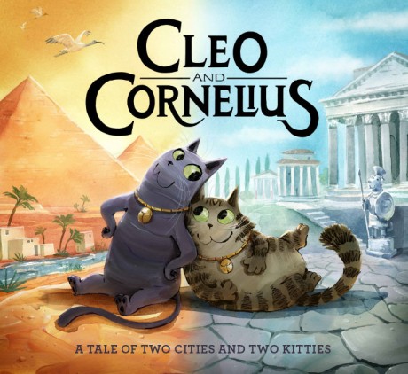 Cover image for Cleo and Cornelius A Tale of Two Cities and Two Kitties