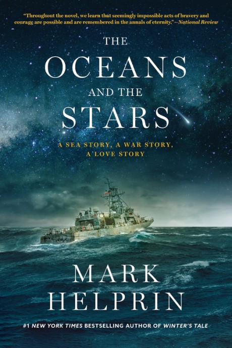 Cover image for Oceans and the Stars A Sea Story, A War Story, A Love Story (A Novel)