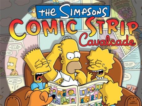 Cover image for Simpsons Comic Strip Cavalcade The First Collection of Simpsons Sunday Strips