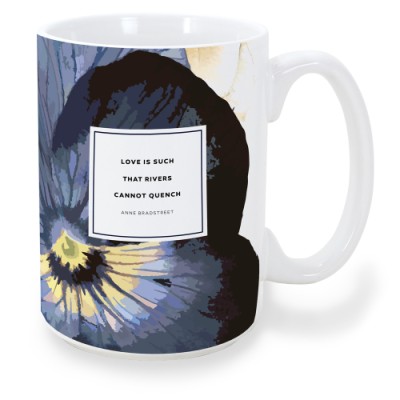 Anne Bradstreet "Rivers" Mug