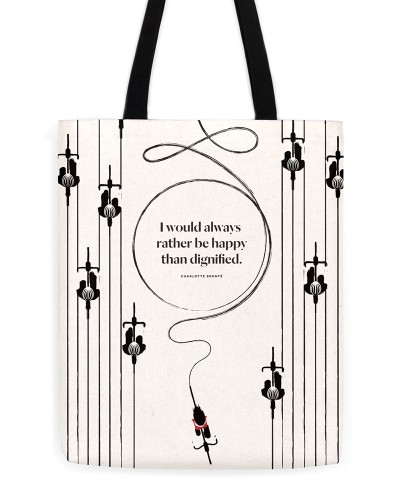 Charlotte Brontë "Bicycle" Tote