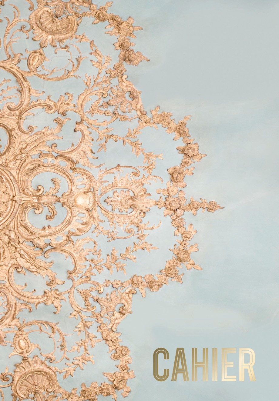 Cover for Paris in Bloom Notebook (Floral Ceiling)