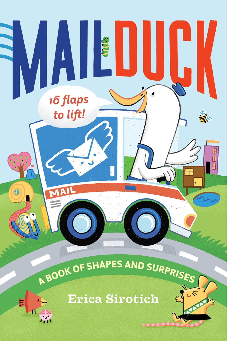 Cover for Mail Duck (A Mail Duck Special Delivery) A Book of Shapes and Surprises