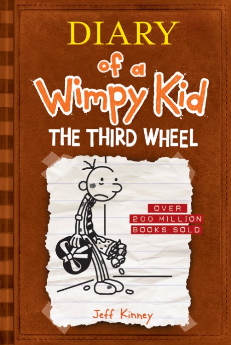 Cover image for Third Wheel (Diary of a Wimpy Kid #7) 