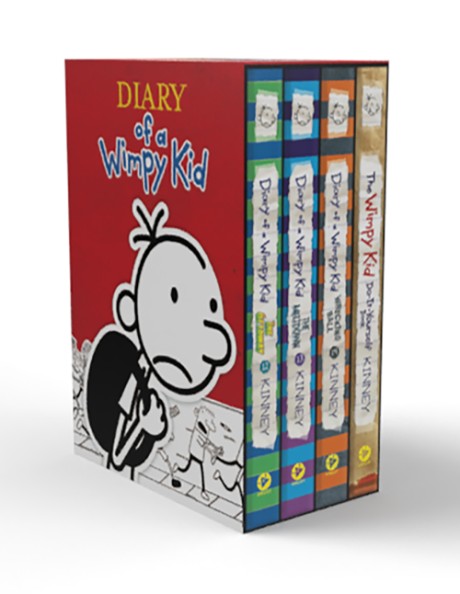 Cover image for Diary of a Wimpy Kid Box of Books (12-14 plus DIY) 