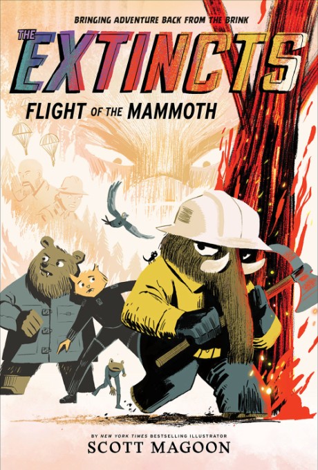 Cover image for Extincts: Flight of the Mammoth (The Extincts #2) 