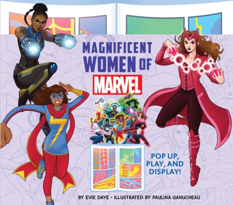 Cover image for Magnificent Women of Marvel Pop Up, Play, and Display!