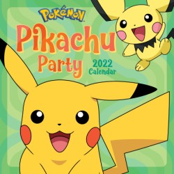 Pokémon Pikachu Party 2022 Wall Calendar 