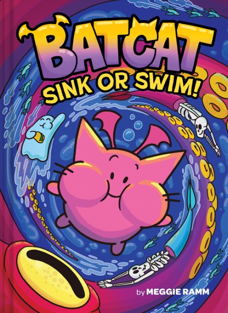 Cover image for Sink or Swim! (Batcat Book #2) A Graphic Novel