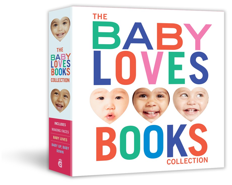 Baby Loves Books Collection Making Faces, Baby Loves, and Baby Up, Baby Down