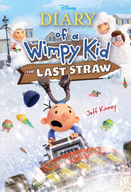 Cover image for Last Straw (Special Disney+ Cover Edition) (Diary of a Wimpy Kid #3)