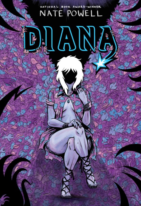 Cover image for Diana The Punk Singer Who Ripped Through Time; An LGBTQ+ Graphic Novel by National Book Award&ndash;Winning Author Nate Powell