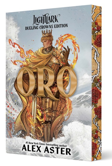 Cover image for Oro: Dueling Crowns Edition (A Lightlark Saga Deluxe Companion Book)