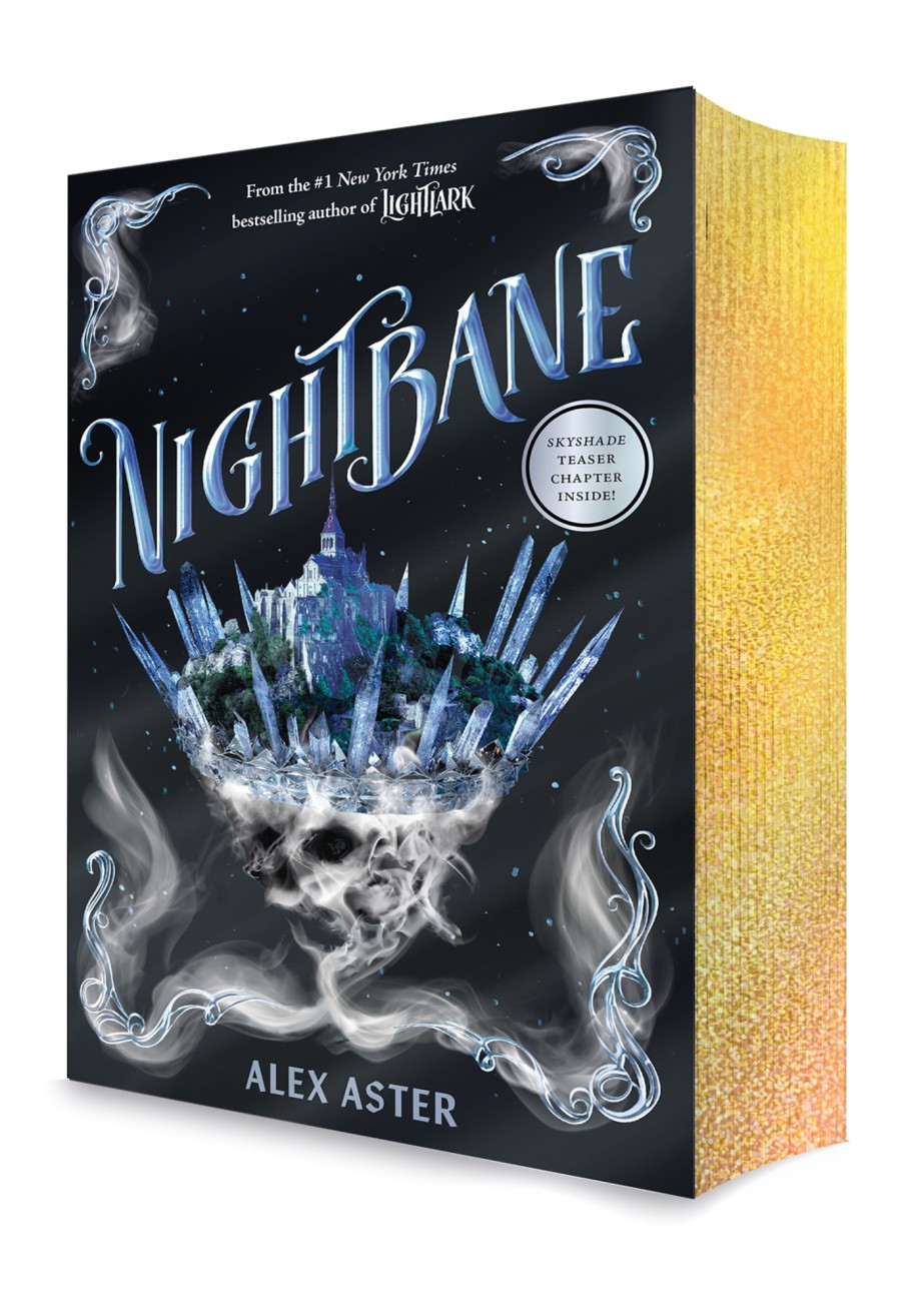 Cover for Nightbane (The Lightlark Saga Book 2) A stunning gold foil edges edition of the second book in the #1 bestselling YA fantasy series