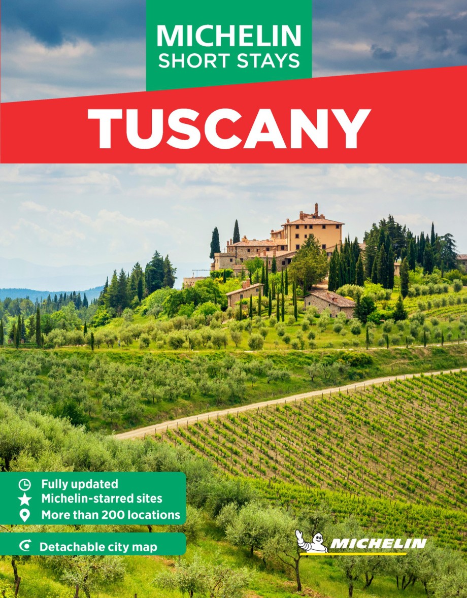 Michelin Travel Guides Short Stays: Tuscany Fully Updated and Includes Detachable Map